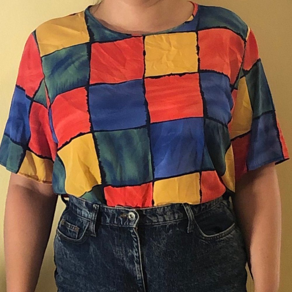 Vintage Milano Colorblock Shirt